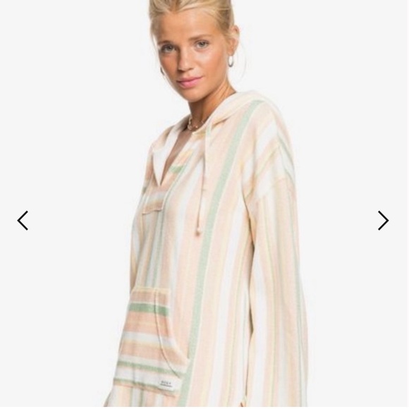 Roxy, pastel towel hoodie - Picture 2 of 11